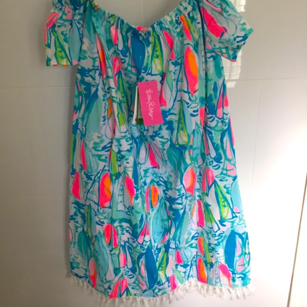 Lilly Pulitzer Beach and Bae Marble Dress